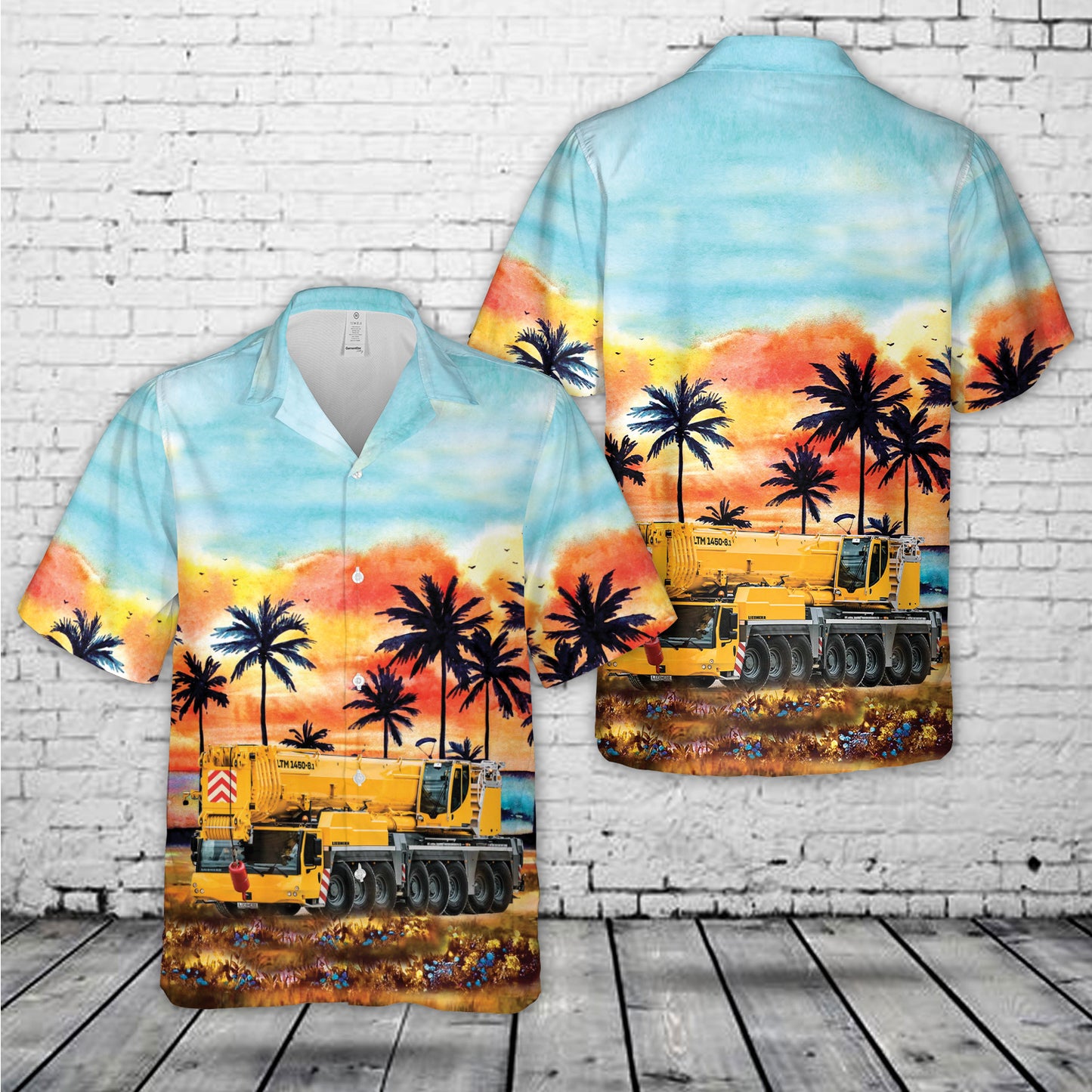 Mobile crane LTM 1450-8.1 Liebherr Hawaiian Shirt
