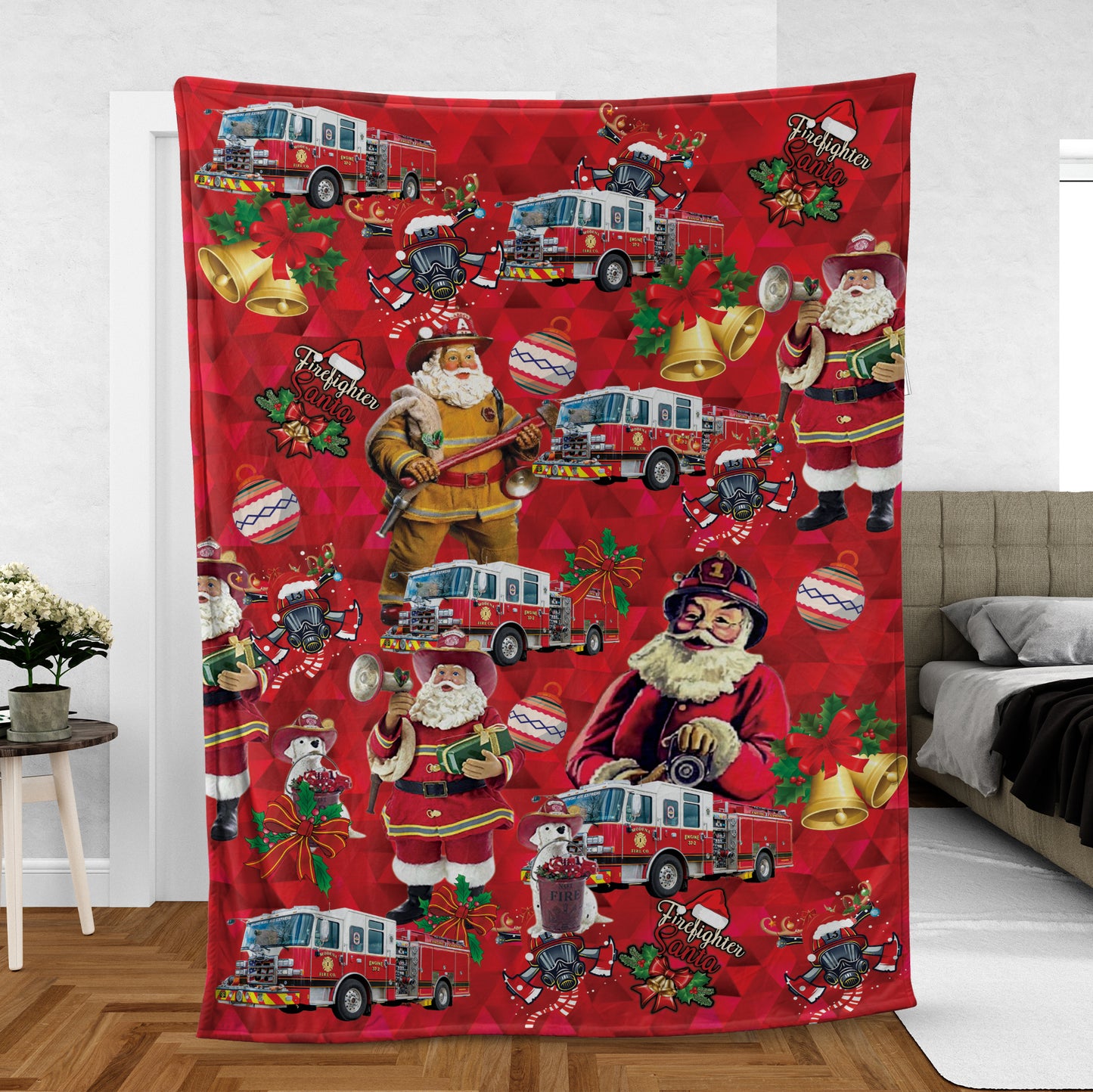 Modena Fice Co Christmas Fleece Blanket