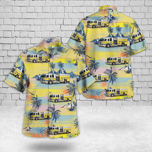Montour Falls, New York, Montour Falls Fire Department Hawaiian Shirt