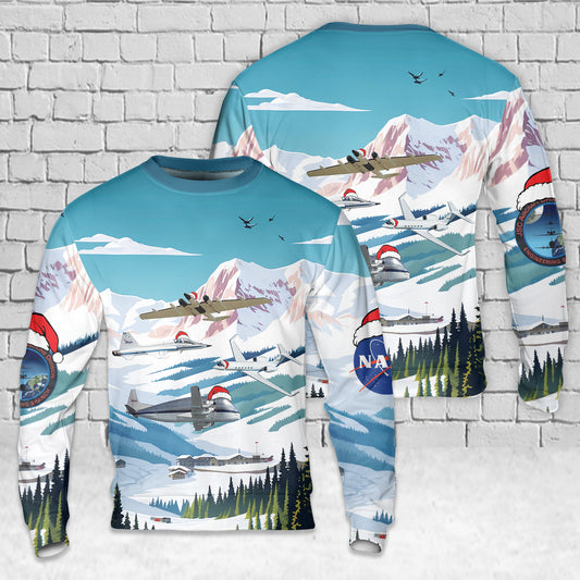 NASA AOP Christmas Sweater