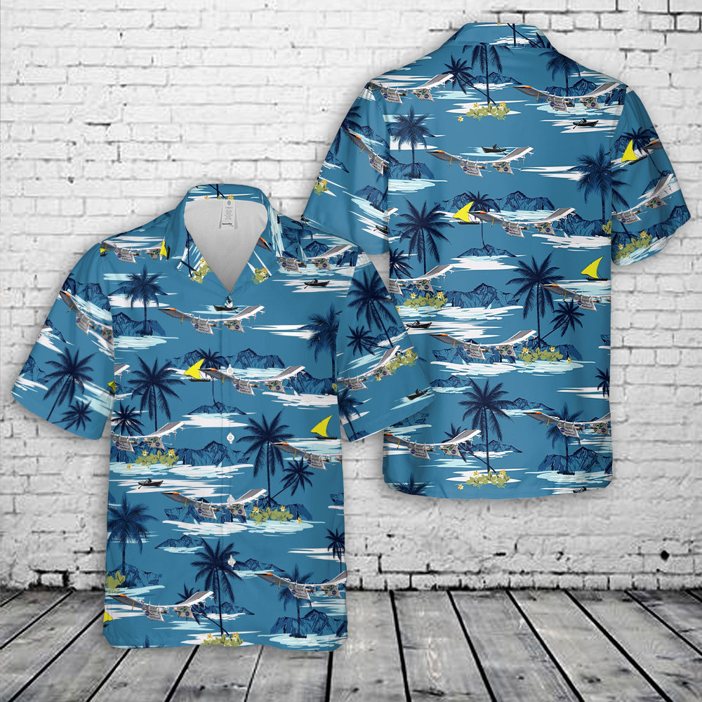 NASA AeroVironment Pathfinder Plus Hawaiian Shirt