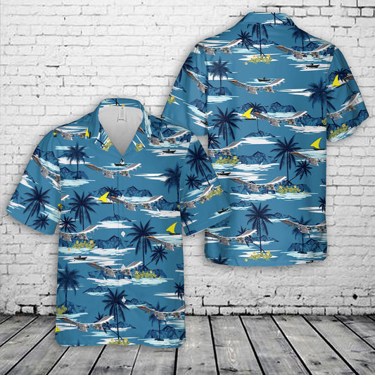 NASA AeroVironment Pathfinder Plus Hawaiian Shirt