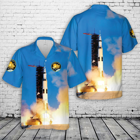 NASA Apollo 13 Mission Hawaiian Shirt