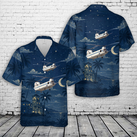 NASA CH-47B Hawaiian Shirt
