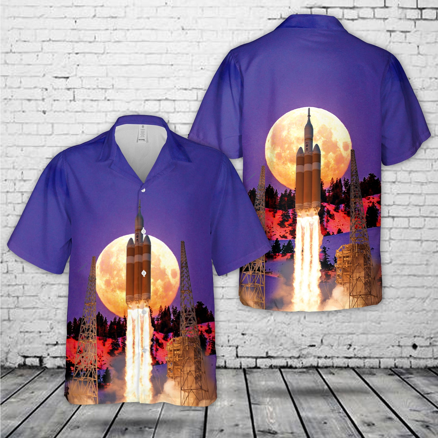 NASA Exploration Flight Test-1 Hawaiian Shirt