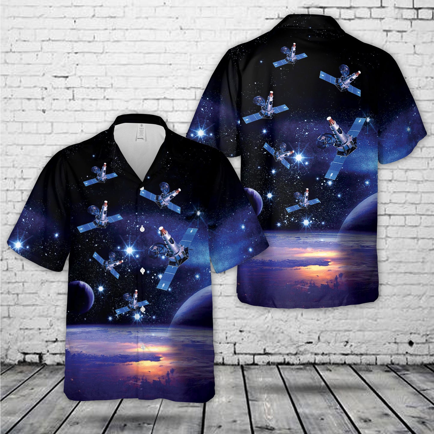 NASA Ranger 7 Lunar Spacecraft Hawaiian Shirt