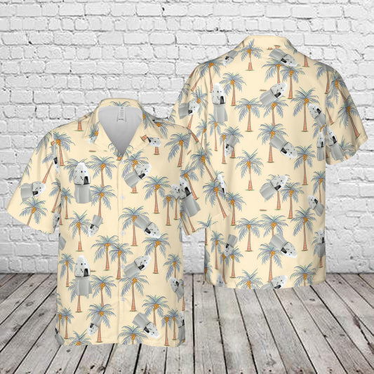 NASA SpaceX Rocket Hawaiian Shirt