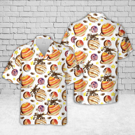 NASA's Mars Exploration Rover (MER) Hawaiian Shirt