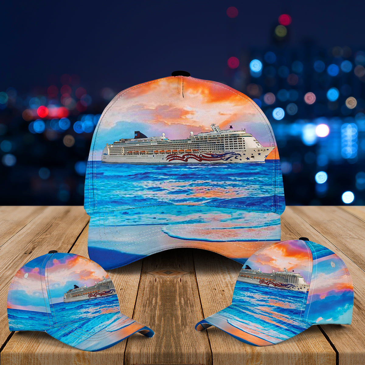 NCL Norwegian Cruise Line Pride of America Baseball Cap