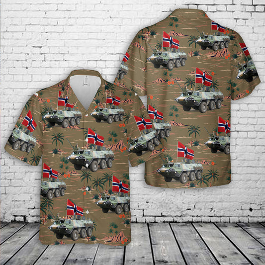 Norwegian Army Sisu XA-185 Hawaiian Shirt
