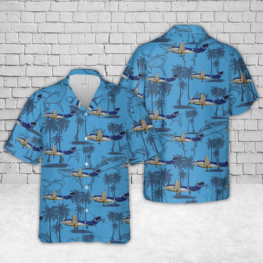 NOAA Beechcraft King Air 350CER Hawaiian Shirt