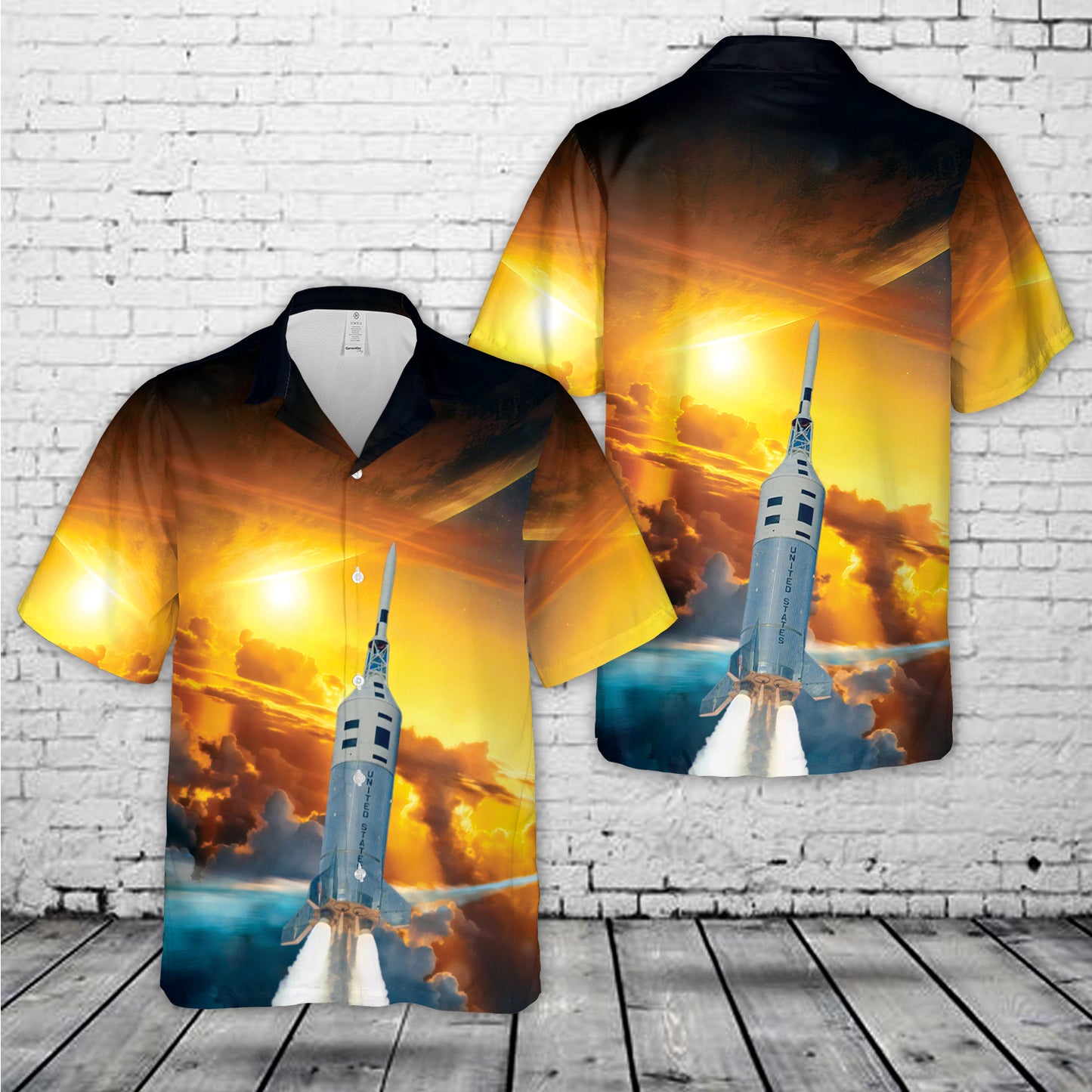 Nasa Apollo Little Joe 2 Hawaiian Shirt