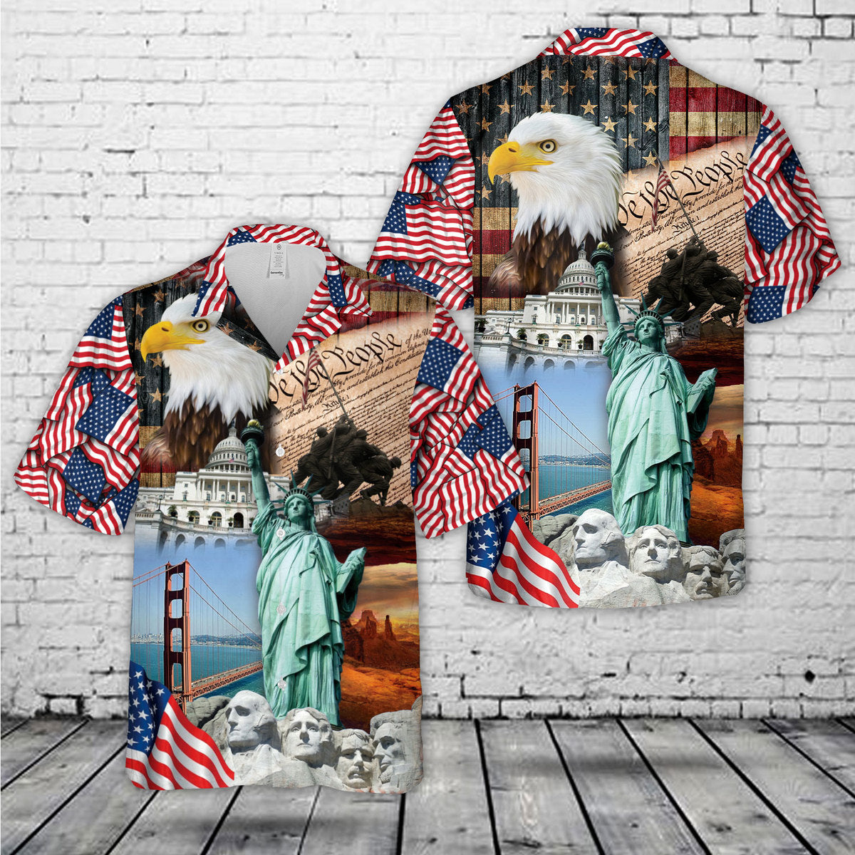 National Pride, 4th Of July Hawaiian Shirt