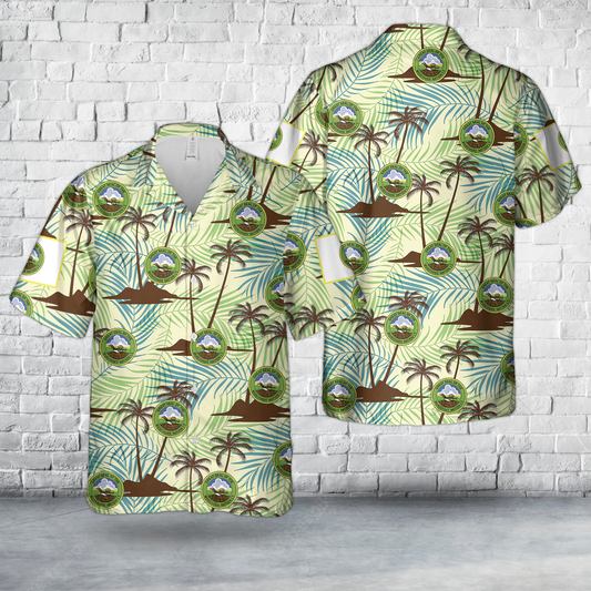 Native American Muscogee Hawaiian Shirt