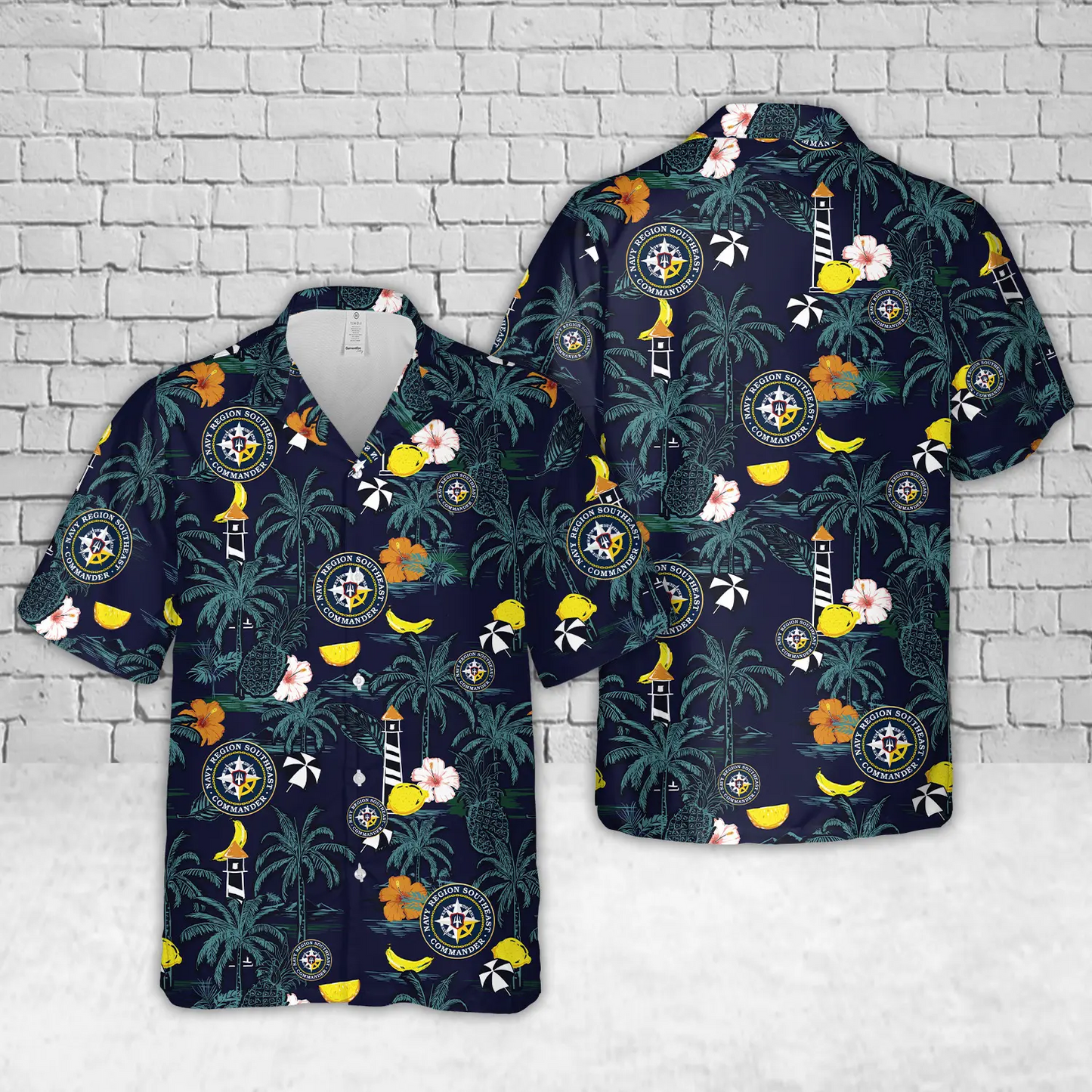 Navy Region Southeast (U.S. Navy) Hawaiian Shirt