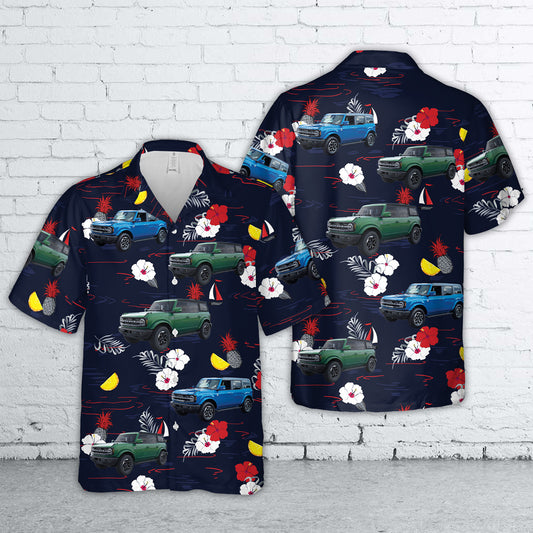 New 2024 Ford Bronco Outer Banks 4 Door Hawaiian Shirt