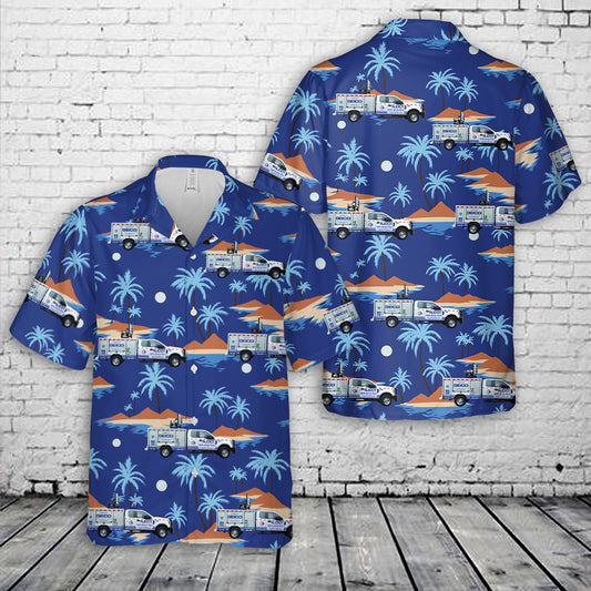 New Jersey Department of Transportation (NJDOT) Safety Service Patrol Hawaiian Shirt