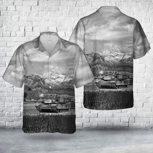 New M1A2SEP v3 Abrams Hawaiian Shirt