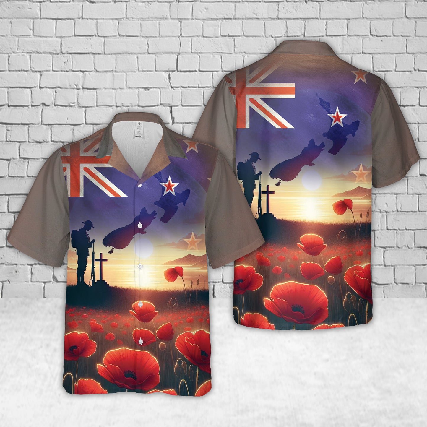 New Zealand Anzac Day Hawaiian Shirt