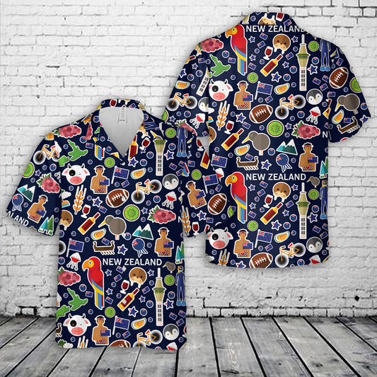 New Zealand Hawaiian Shirt