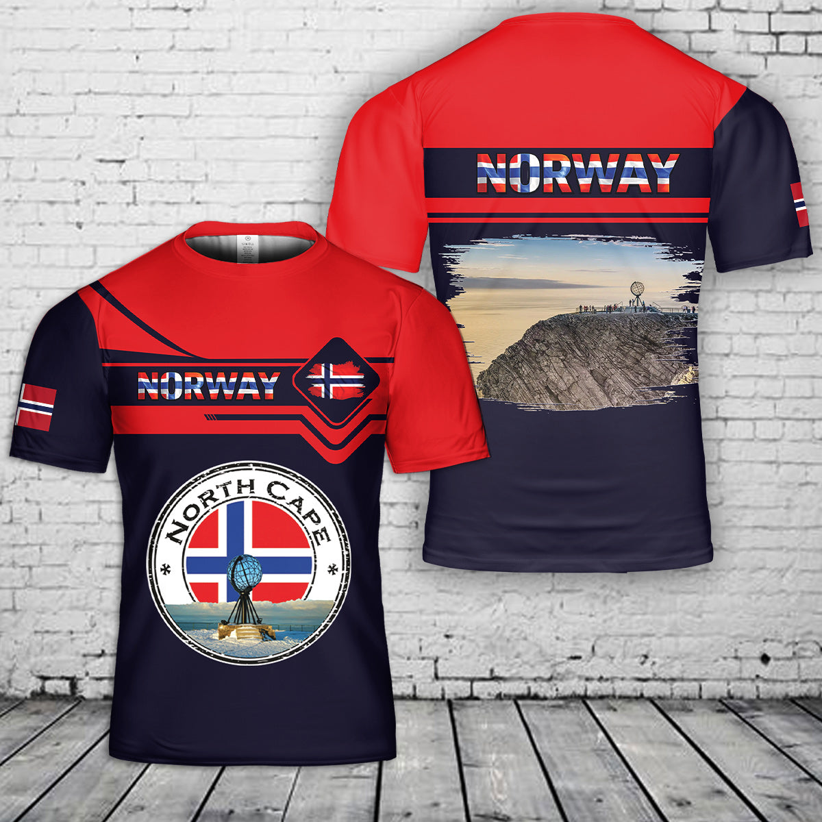 North Cape Norway 3D T-Shirt