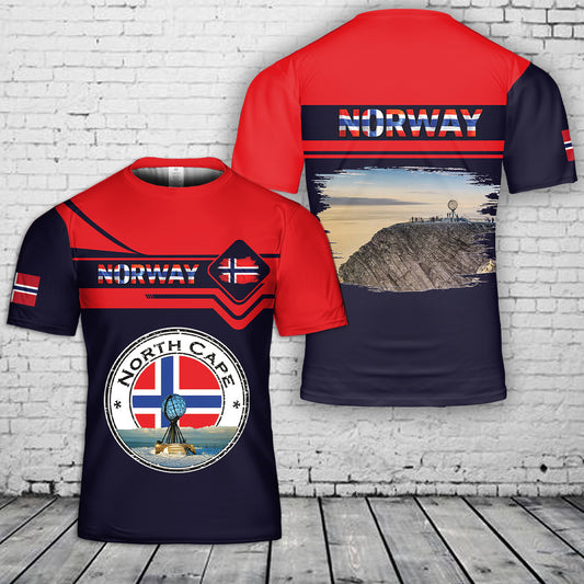 North Cape Norway 3D T-Shirt