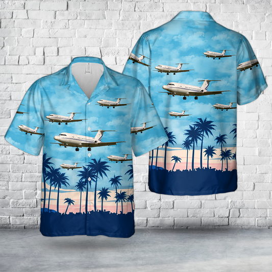 Northrop Grumman BAC 1-11-401AK One-Eleven Hawaiian Shirt