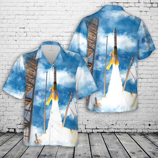 Northrop Grumman Minotaur I Rocket Hawaiian Shirt