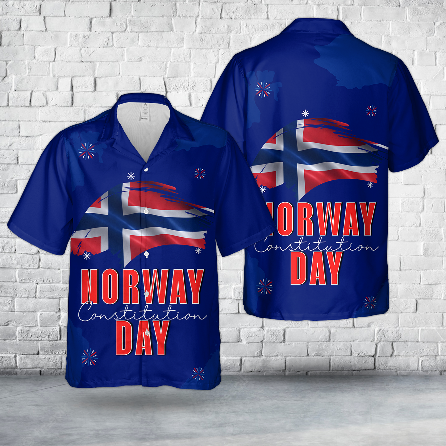 Norway Constitution Day 4 Hawaiian Shirt