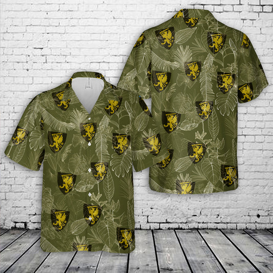 Norwegian Army 2nd Battalion Hawaiian Shirt