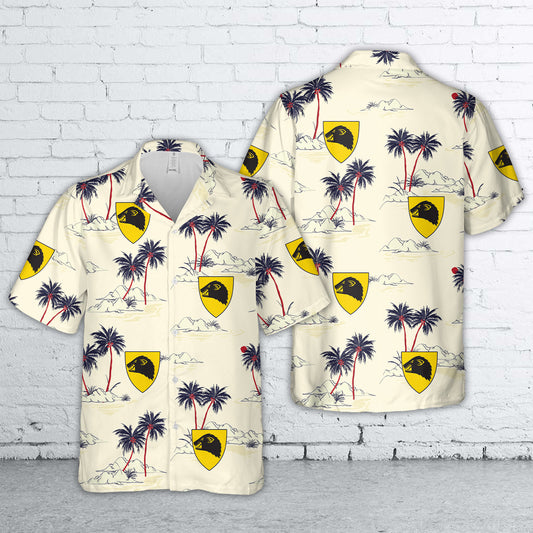 Norwegian Army Armoured Battalion Hawaiian Shirt