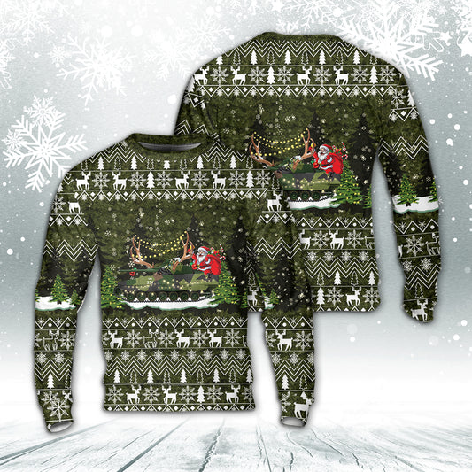 Norwegian Army NM135 Stormpanservogn Christmas AOP Sweater
