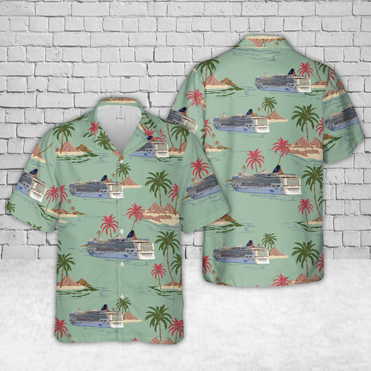 Norwegian Cruise Line MS Norwegian Gem Hawaiian Shirt