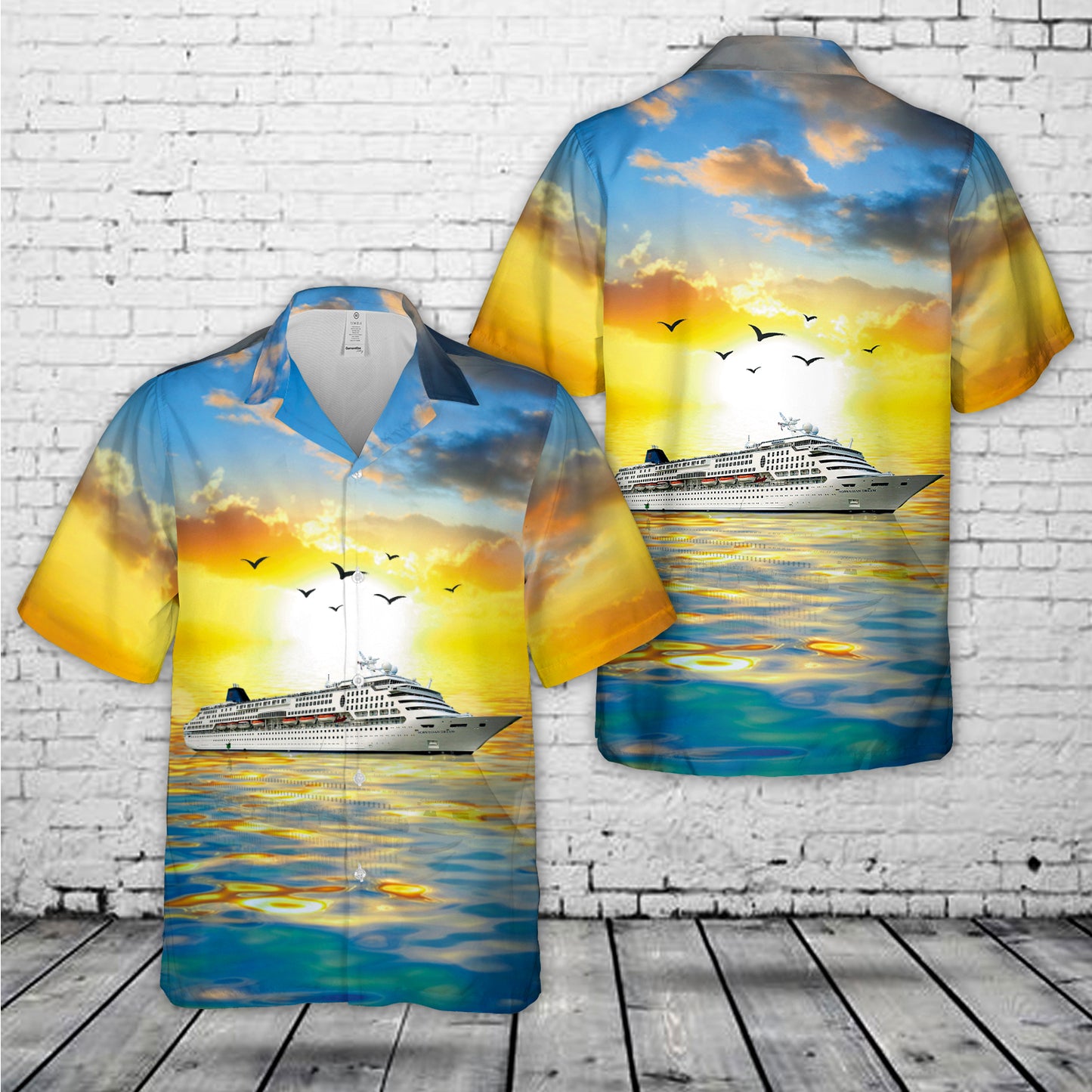 Norwegian Cruise Line MV Dreamward Hawaiian Shirt