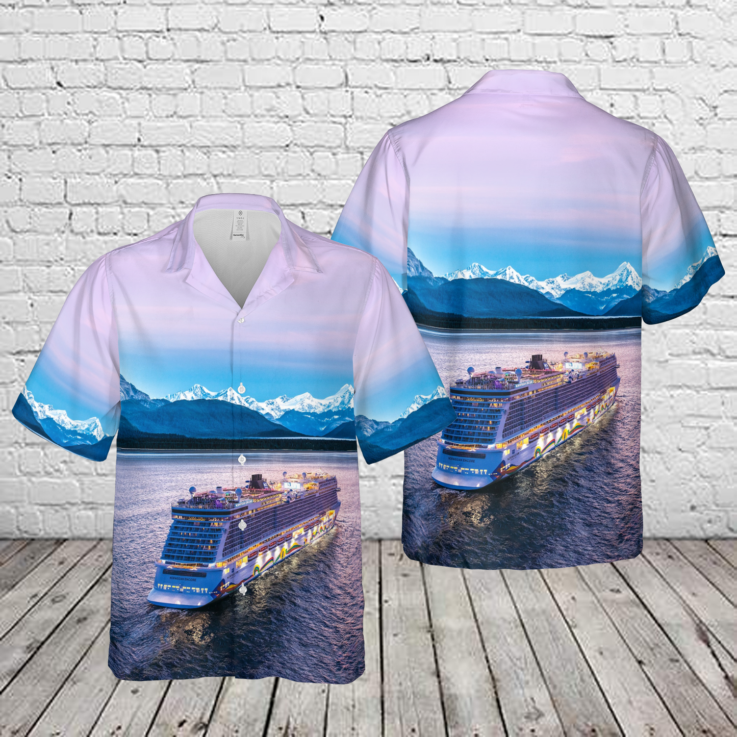 Norwegian Cruise Line Norwegian Encore Hawaiian Shirt