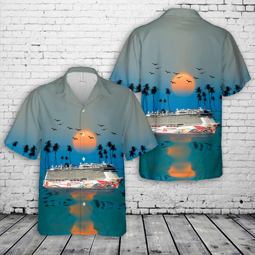 Norwegian Cruise Line Norwegian Joy Hawaiian Shirt