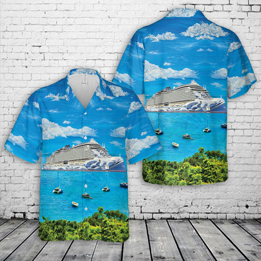 Norwegian Cruise Line Norwegian Prima Hawaiian Shirt