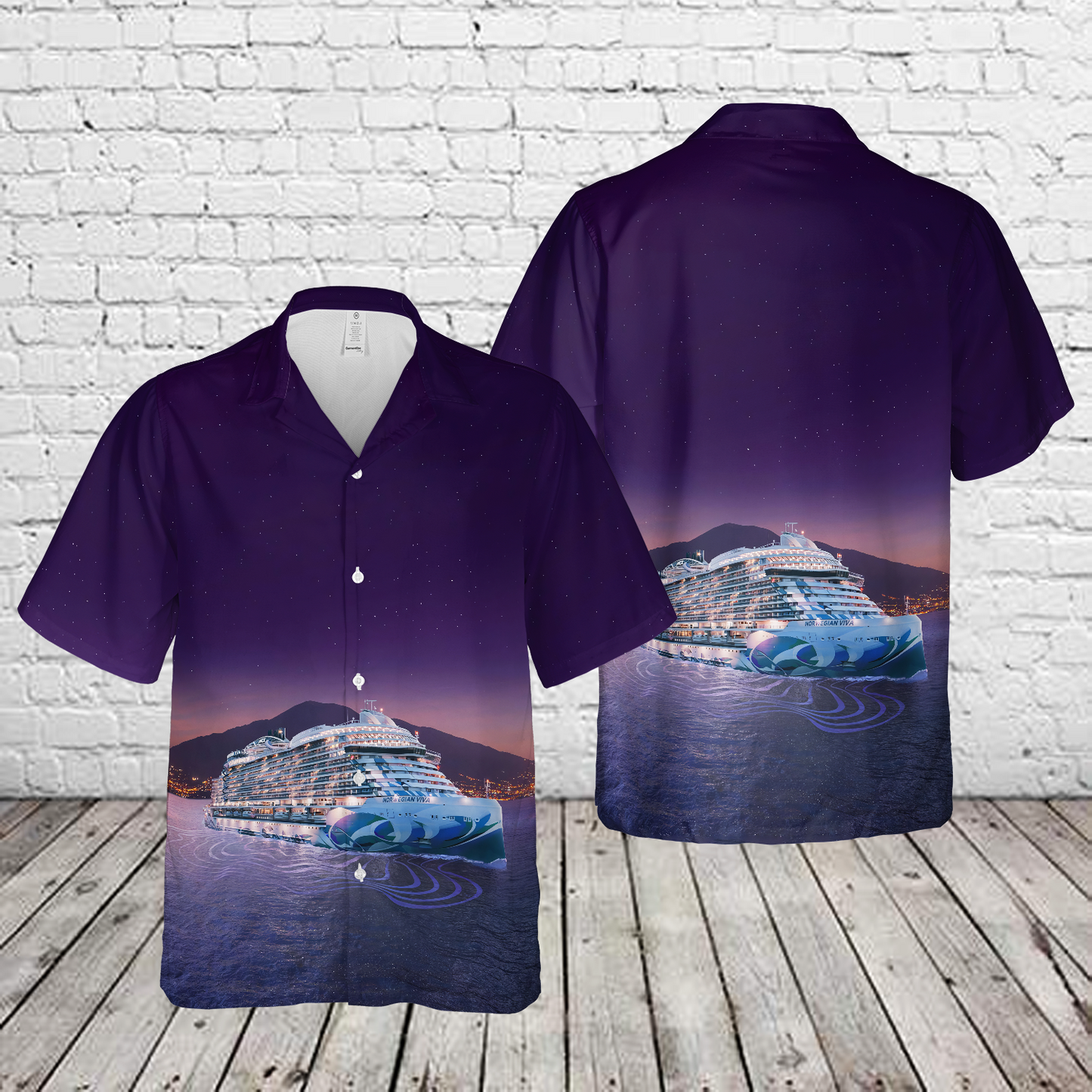 Norwegian Cruise Line Norwegian Viva Hawaiian Shirt