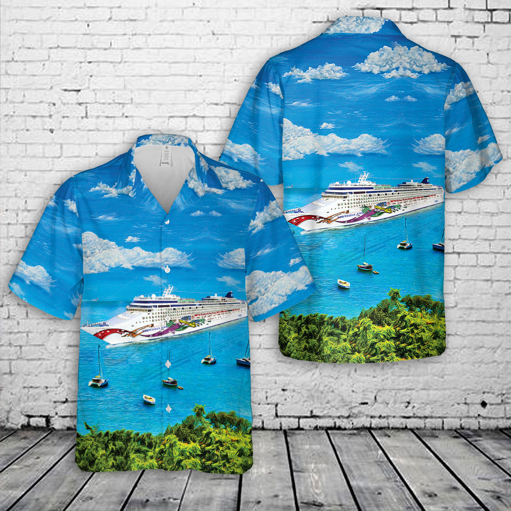 Norwegian Cruise Line Norwegian Jewel Hawaiian Shirt