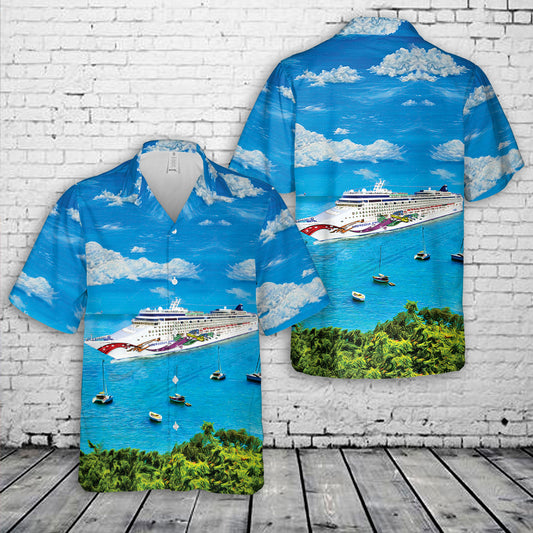 Norwegian Cruise Line Norwegian Jewel Hawaiian Shirt