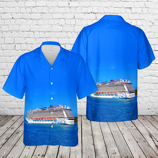 Norwegian Cruise Lines M/F Norwegian Escape Hawaiian Shirt