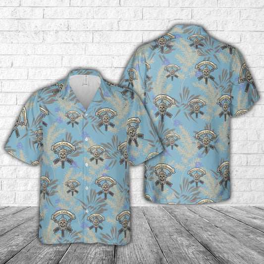 Nous Defions Mortu Discriminatu Skull Hawaiian Shirt