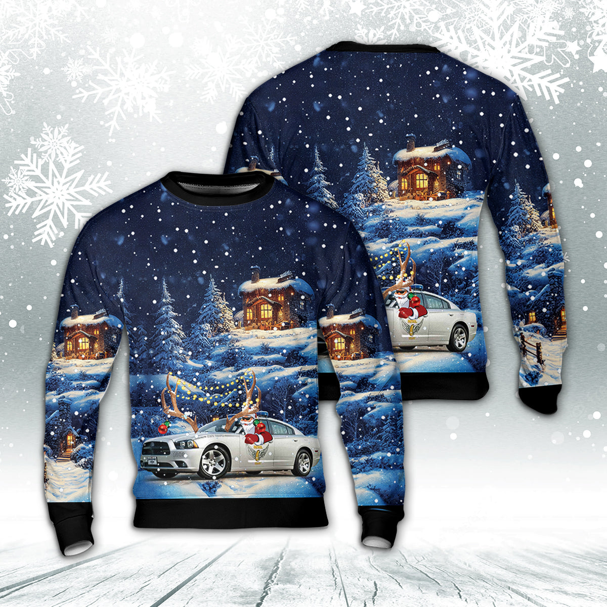 Ohio State Highway Patrol Christmas Sweater