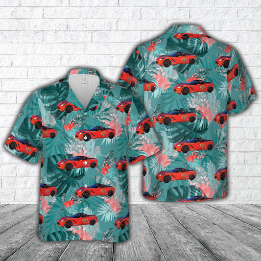 Ohio State Highway Patrol Vehicles Hawaiian Shirt