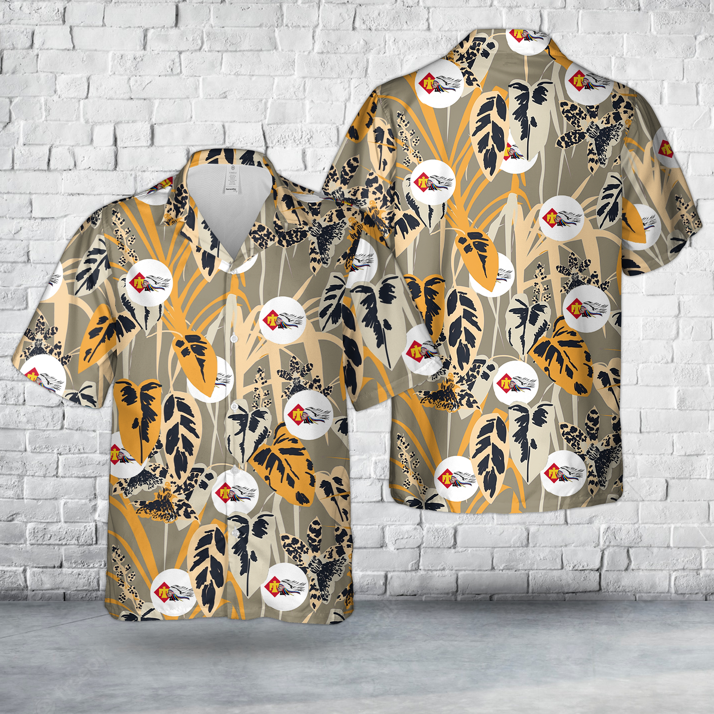 Oklahoma Army National Guard Hawaiian Shirt