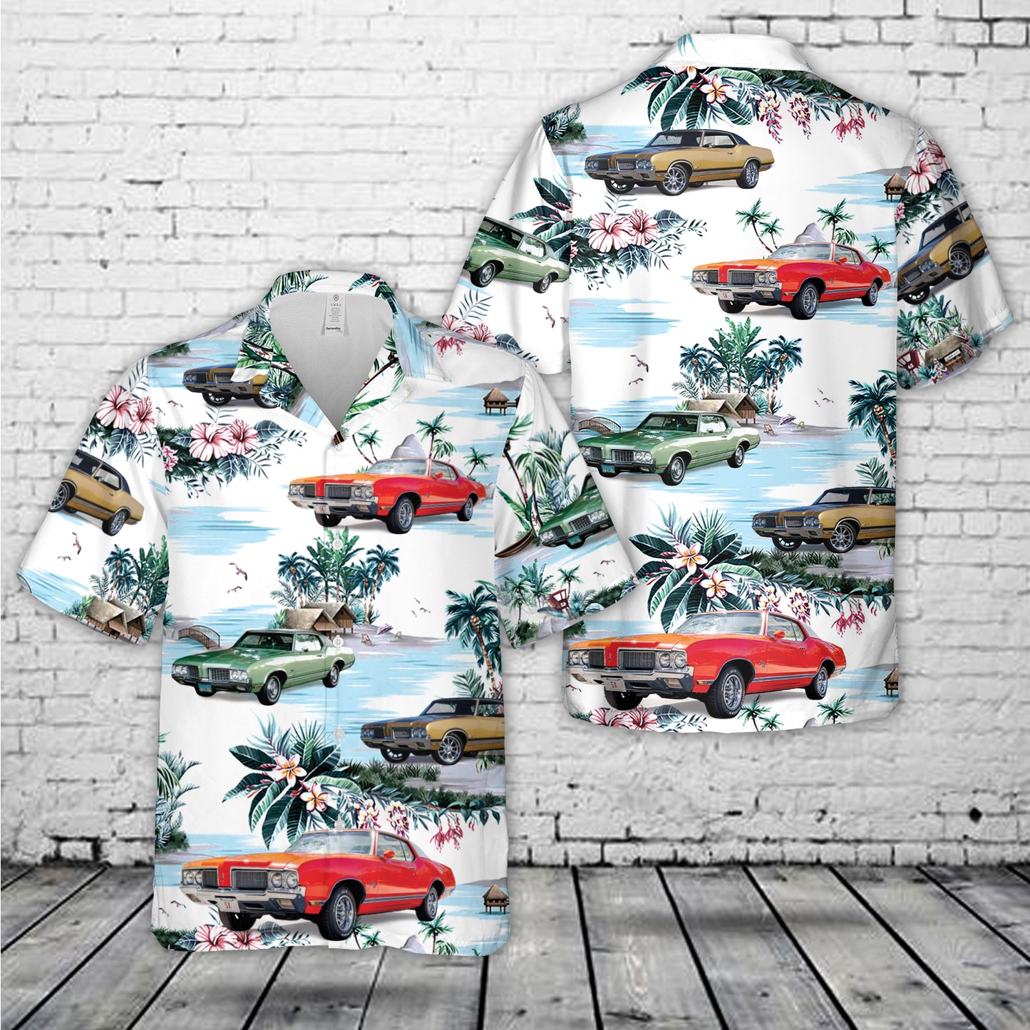 Oldsmobile Cutlass 1970 Hawaiian Shirt