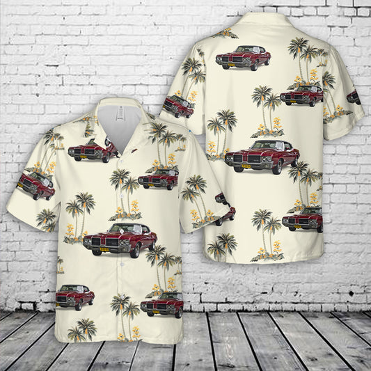 Oldsmobile Cutlass Supreme Convertible 1971 Hawaiian Shirt