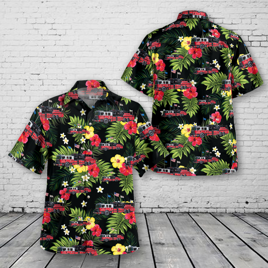 Olive Branch, Mississippi, Olive Branch Fire Department Hawaiian Shirt