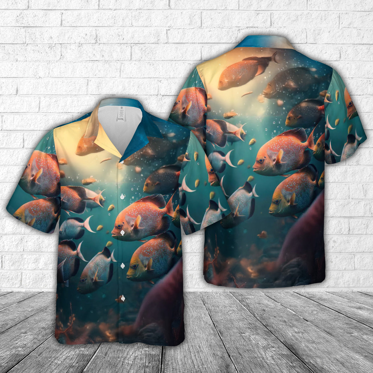 Opah Fish Underwater Hawaiian Shirt