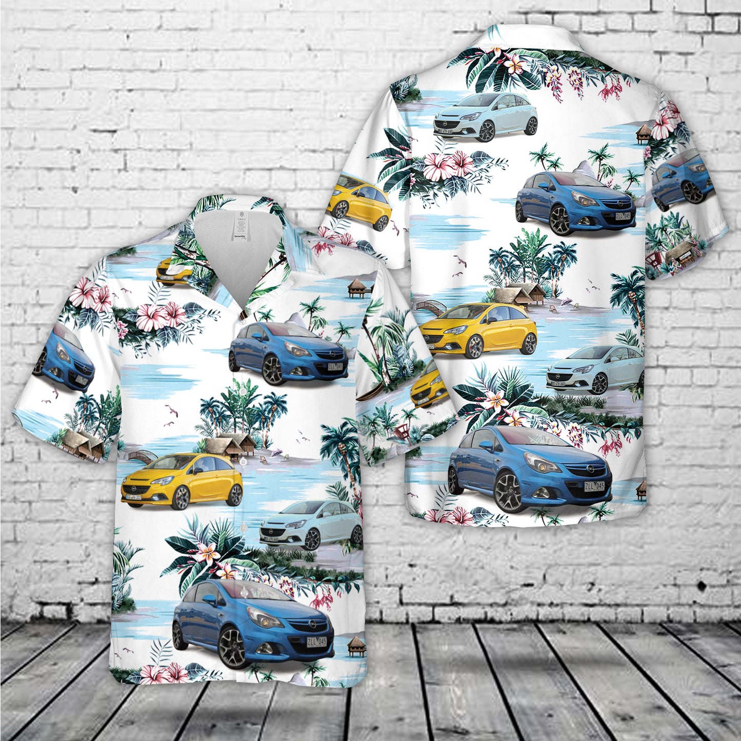 Opel Corsa OPC Hawaiian Shirt